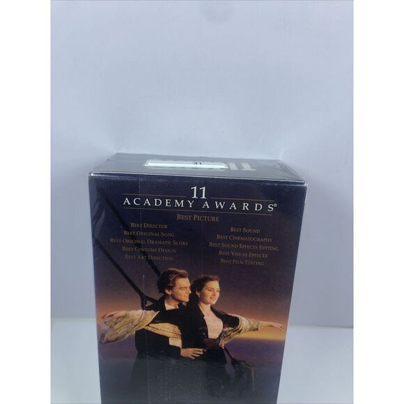 Titanic, VHS 1998 2-Tape Set Sprint Sticker, Paramount! New, Sealed. - Picture 6 of 12